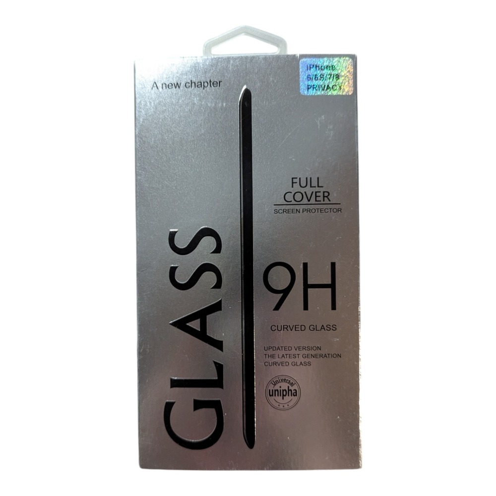 F9. Unipha Full Coverage Screen Protector For Apple iPhone 6, 6s, 7, & 8